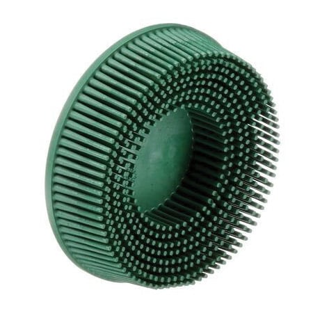 3M Scotch-Brite Roloc Bristle Disc, 3 in x 5/8 Tapered 50 7000000745